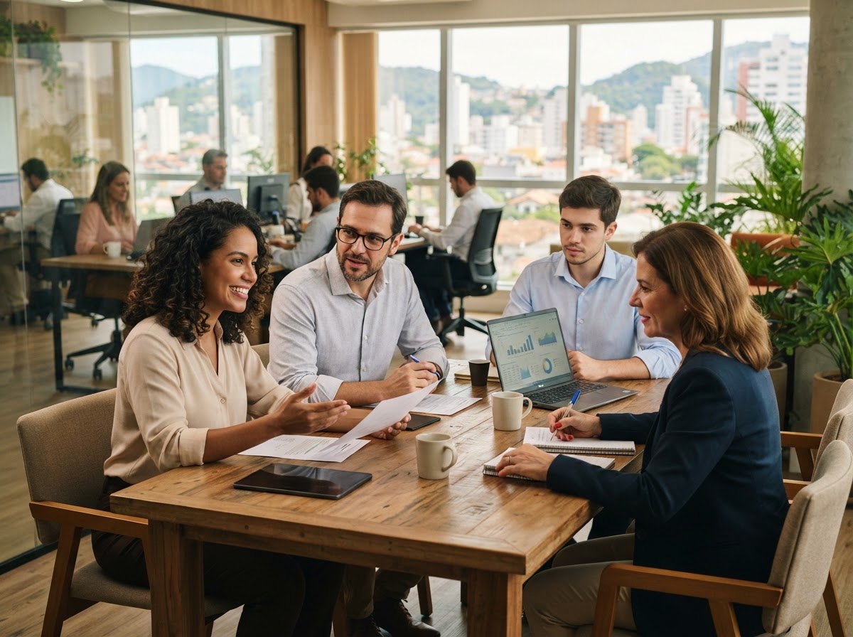 Havan Investimentos S.a team environment reflecting a calm, analytical approach to investment decisions